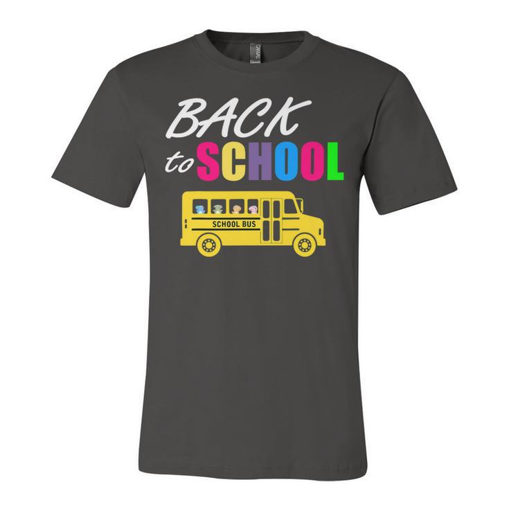 Welcome Back To School Here I Come 487 Shirt Unisex Jersey Short Sleeve Crewneck Tshirt