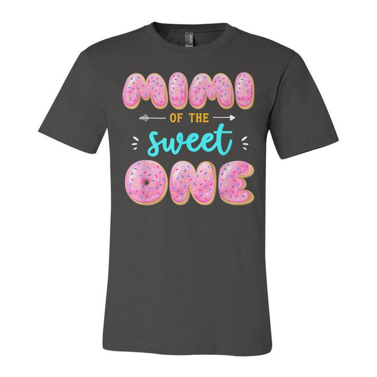 Women Mimi Of Sweet One First Birthday Matching Family Donut  Unisex Jersey Short Sleeve Crewneck Tshirt