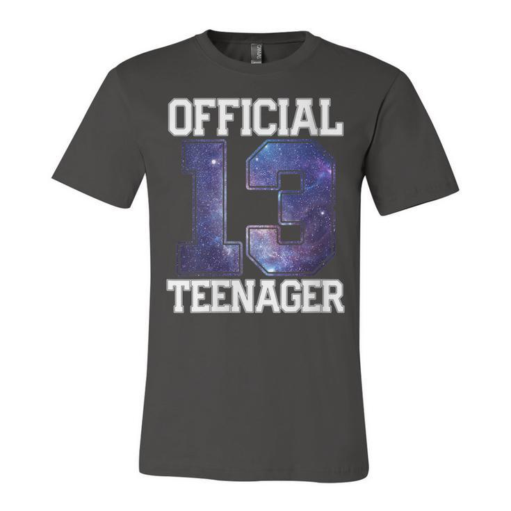 Womens Official Nager 13 Years Old Boys Girl 13Th Birthday Gift  Unisex Jersey Short Sleeve Crewneck Tshirt