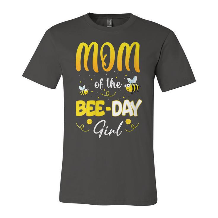 Womens Party Matching Birthday Sweet Mom Of The Bee Day Girl Hive  Unisex Jersey Short Sleeve Crewneck Tshirt