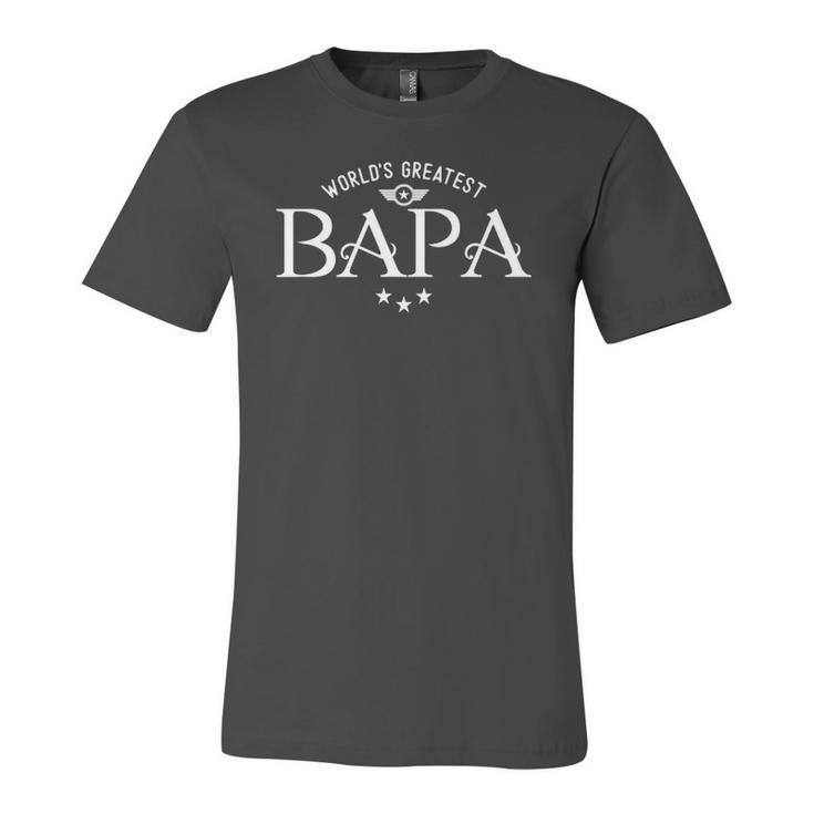 Worlds Greatest Bapa Fathers Day Jersey T-Shirt