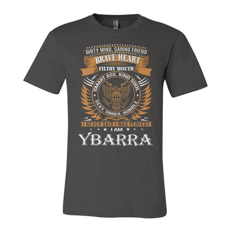 Ybarra Name Gift   Ybarra Brave Heart Unisex Jersey Short Sleeve Crewneck Tshirt