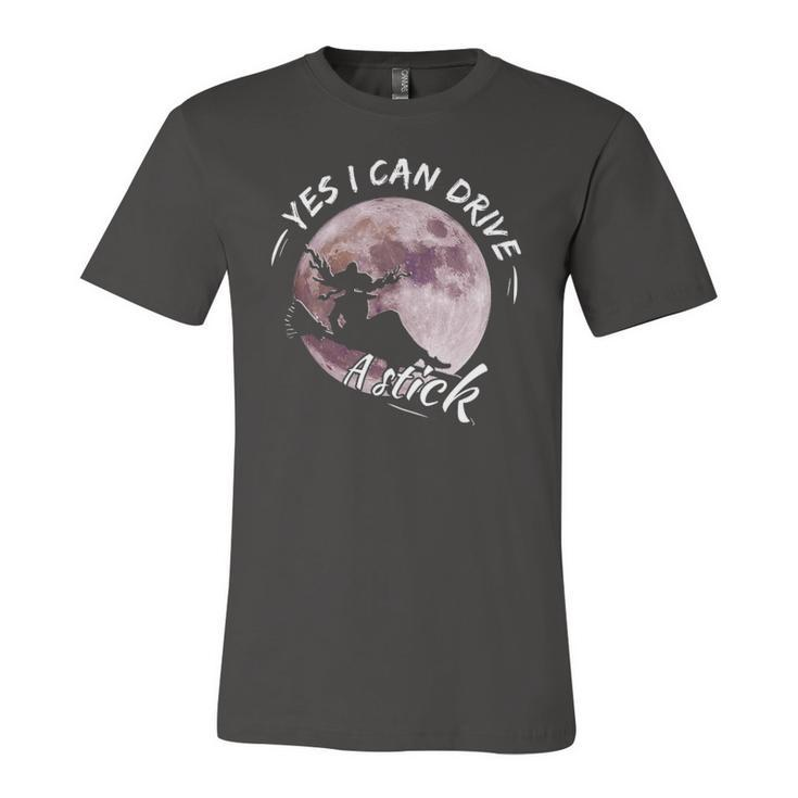 Yes I Can Drive A Stick Jersey T-Shirt