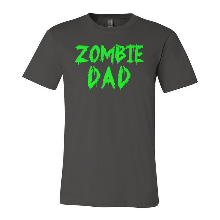 Zombie Dad Zombie Parents Zombie Dad Jersey T-Shirt