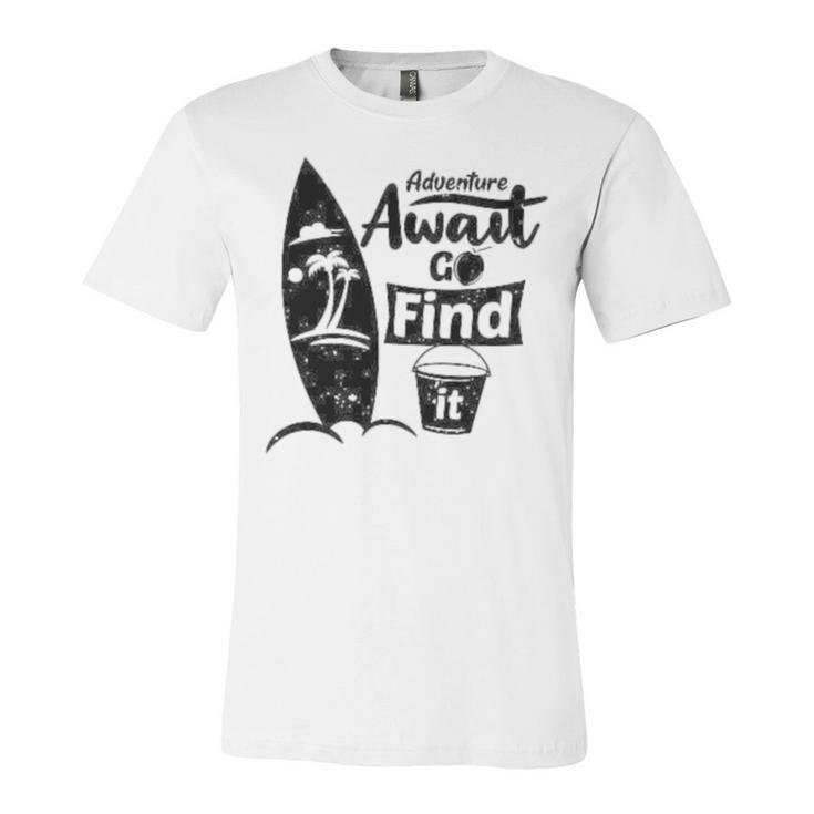 Adventure Await Go Find Itsummer Shirt Travel Tee Adventure Shirts Action Shirt Funny Tees Graphic Tees Unisex Jersey Short Sleeve Crewneck Tshirt