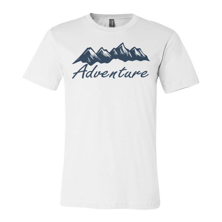 Adventure  Gift   Gift For Hikers   Camping  Nature Lover Gift  Adventure  Unisex Jersey Short Sleeve Crewneck Tshirt