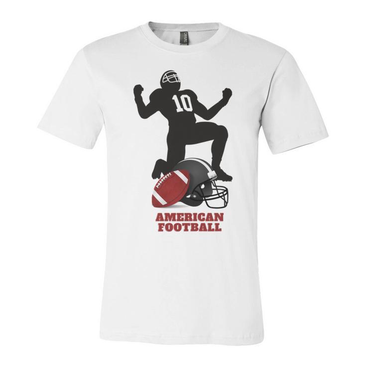 American Football Unisex Jersey Short Sleeve Crewneck Tshirt