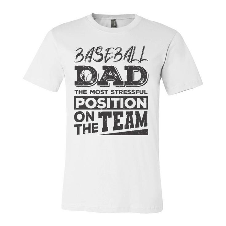 Baseball Dad Baseball Lover Jersey T-Shirt