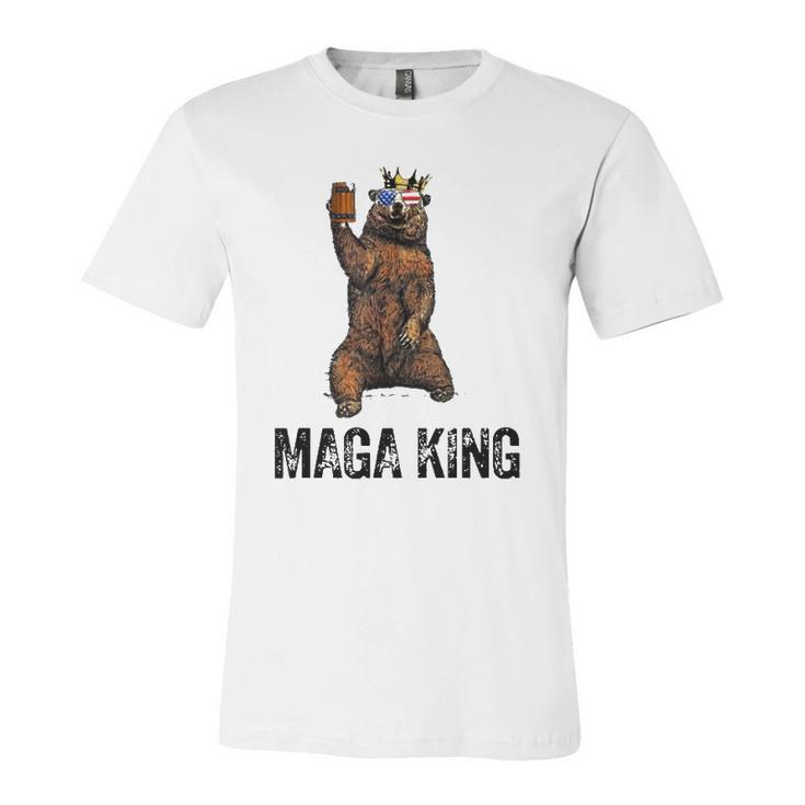 Bear Crown Maga King The Great Maga King Pro Trump Jersey T-Shirt