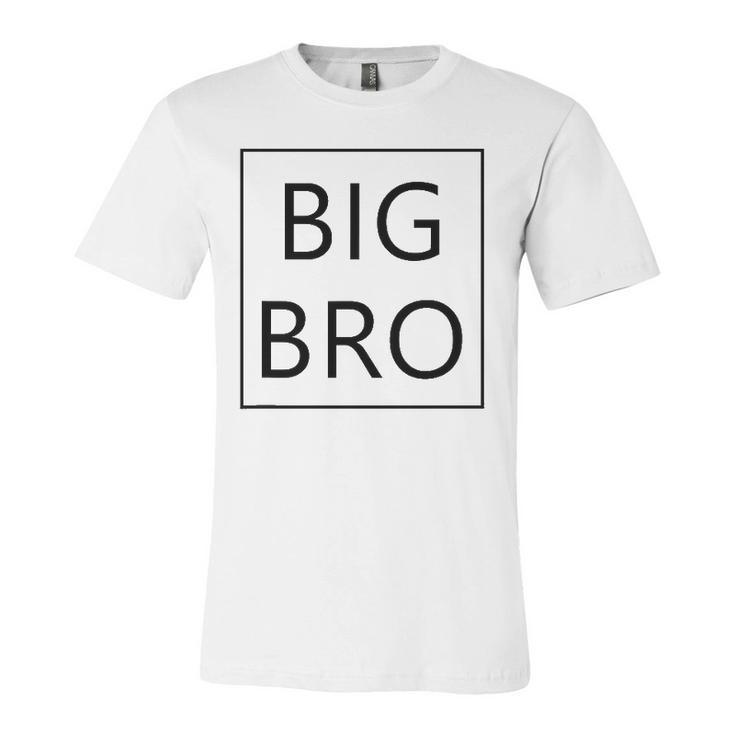 Big Bro Brother Announcement Dada Mama Matching Jersey T-Shirt