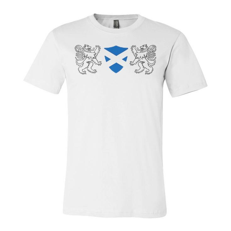 Campbell Scottish Family Clan Scotland Name Lion T Shirt Unisex Jersey Short Sleeve Crewneck Tshirt