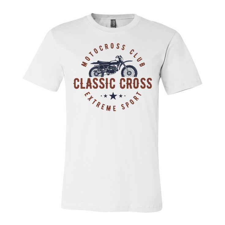 Classic Motor Cross Club  Unisex Jersey Short Sleeve Crewneck Tshirt