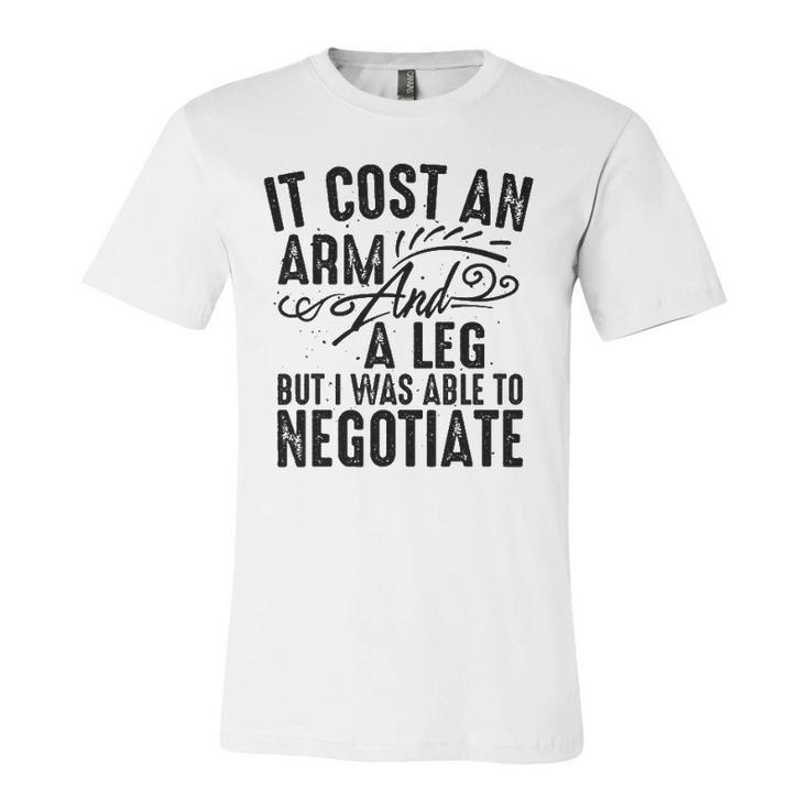 Cool Arm And Leg Able To Negotiate Amputation Jersey T-Shirt