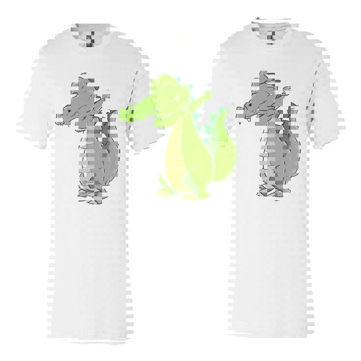 Dancing Alligator Dabbing Alligator Jersey T-Shirt