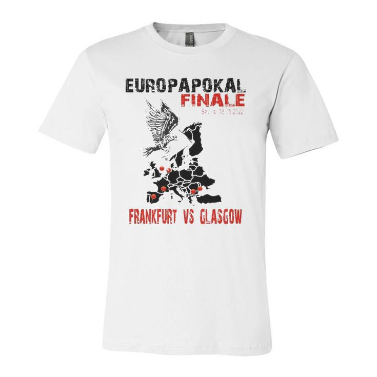 Europapokal Finale 2022 Frankfurt Vs Glasgow Jersey T-Shirt