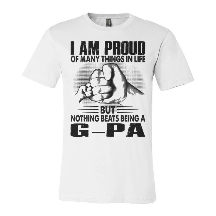 G Pa Grandpa Gift   Nothing Beats Being A G Pa Unisex Jersey Short Sleeve Crewneck Tshirt