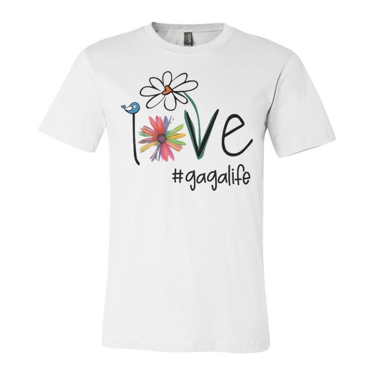 Gaga Grandma Gift Idea   Gaga Life Unisex Jersey Short Sleeve Crewneck Tshirt