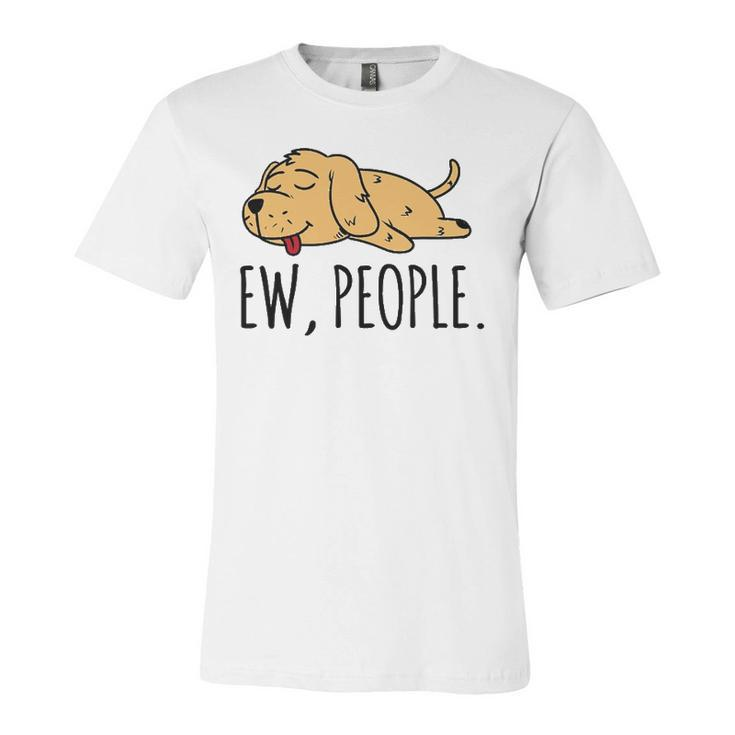 Golden Retriever Ew People Dog Tee Jersey T-Shirt