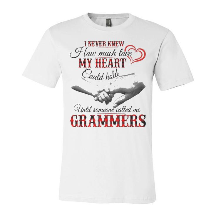 Grammers Grandma Gift   Until Someone Called Me Grammers Unisex Jersey Short Sleeve Crewneck Tshirt