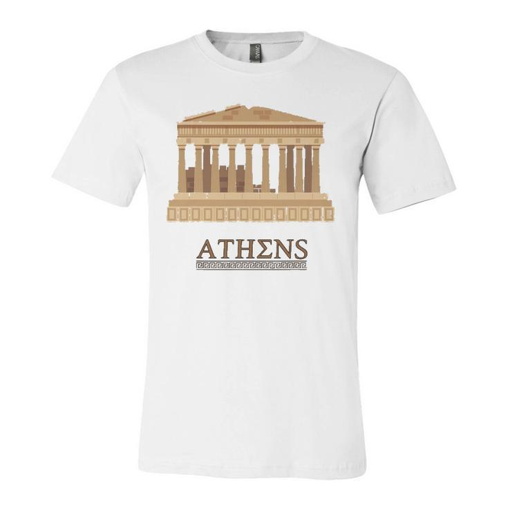 Greece Parthenonathens Souvenir Gif Jersey T-Shirt