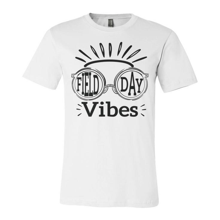 Happy Field Day Field Day Tee Kids Graduation School Fun Day V8 Unisex Jersey Short Sleeve Crewneck Tshirt