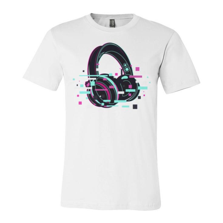 Headset Lover V2 Unisex Jersey Short Sleeve Crewneck Tshirt