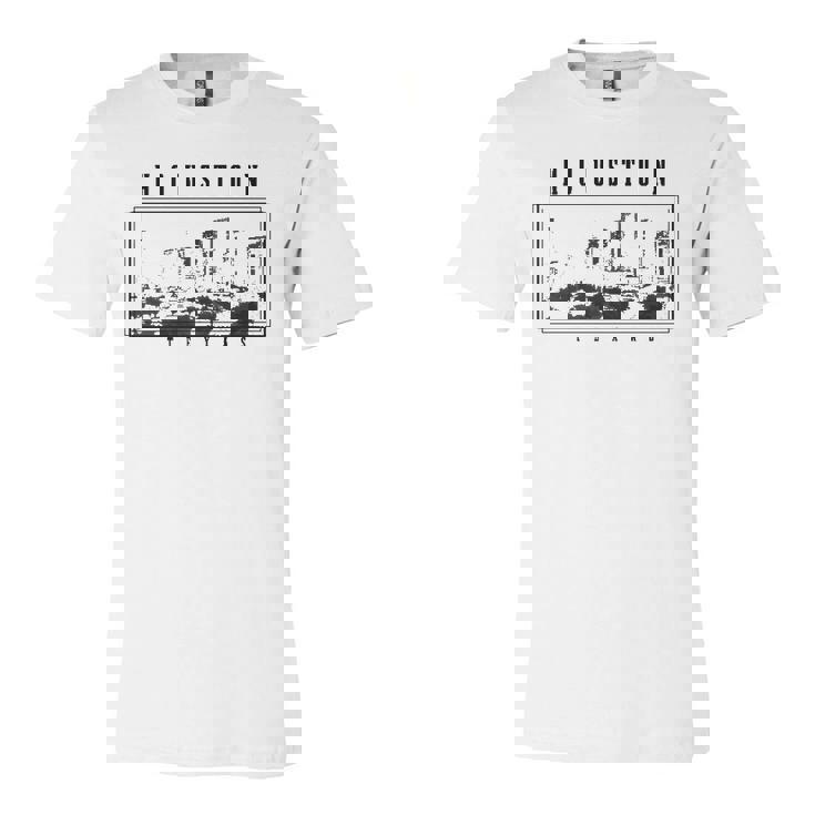 Houston Skyline Texas Pride Vintage Houston Jersey T-Shirt