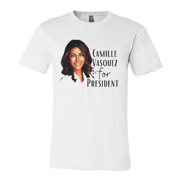 Johnny Depps Lawyer Camille Vazquez For President Jersey T-Shirt