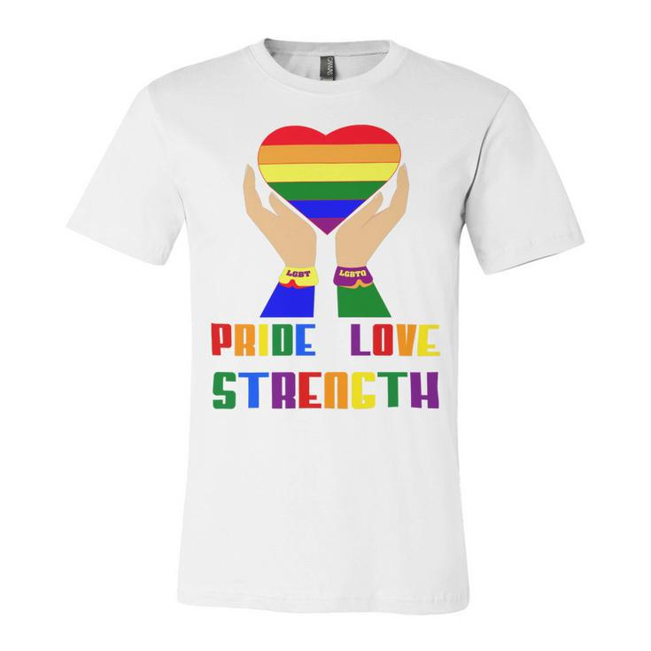 Lgbt Pride Month  Lgbt History Month Slogan Shirt Lgbt Love Heart Unisex Jersey Short Sleeve Crewneck Tshirt