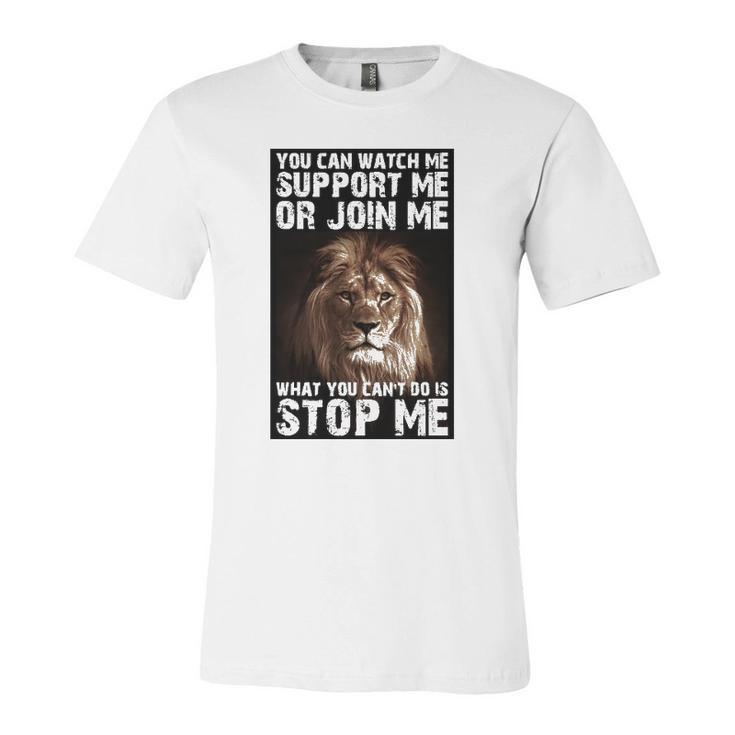 Lion Dont Stop Me Jersey T-Shirt