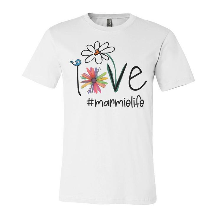 Marmie Grandma Gift Idea   Marmie Life Unisex Jersey Short Sleeve Crewneck Tshirt
