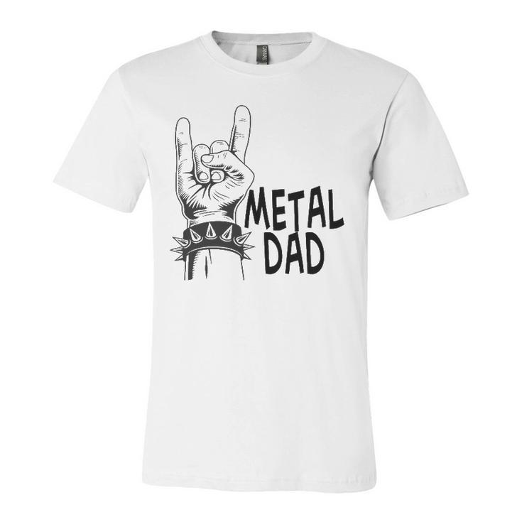 Metal Dad Classic Fathers Day Jersey T-Shirt