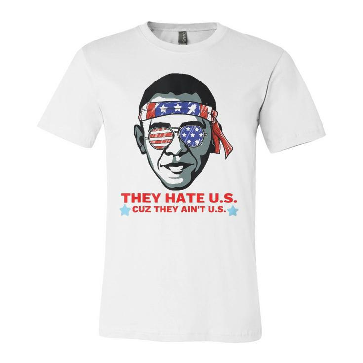 Obama 4Th Of July For Adults  Jersey T-Shirt