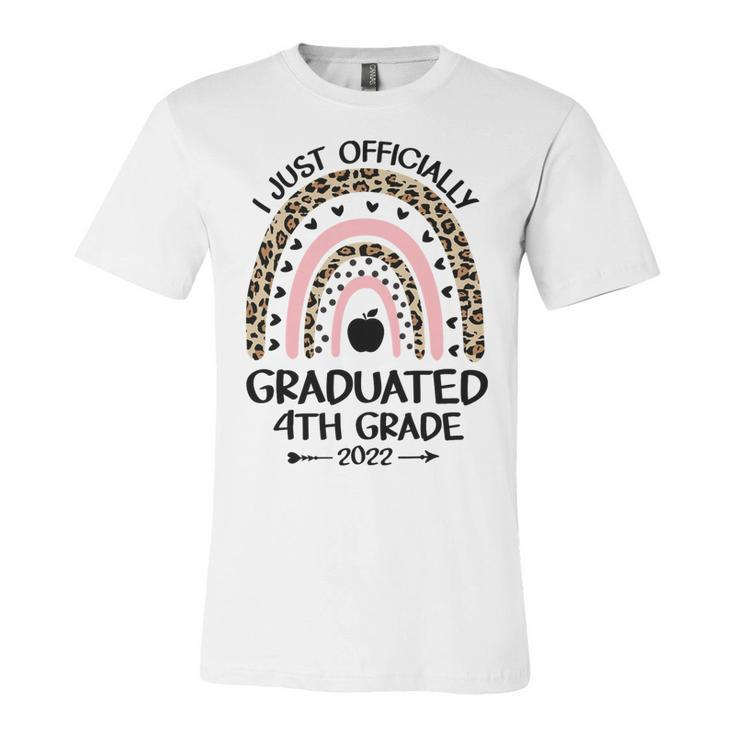 Officially Graduated 4Th Grade Graduation Class Of 2022 Kids T-Shirt Unisex Jersey Short Sleeve Crewneck Tshirt
