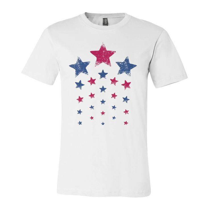 Patrioticwomen American Pride Stars 4Th Of July Jersey T-Shirt