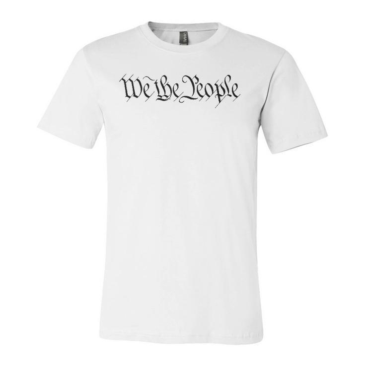 We The People Constitution Bill Of Rights American Raglan Baseball Tee Jersey T-Shirt