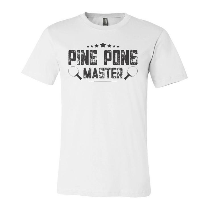 Ping Pong Master Pingpong Table Tennis Player Jersey T-Shirt