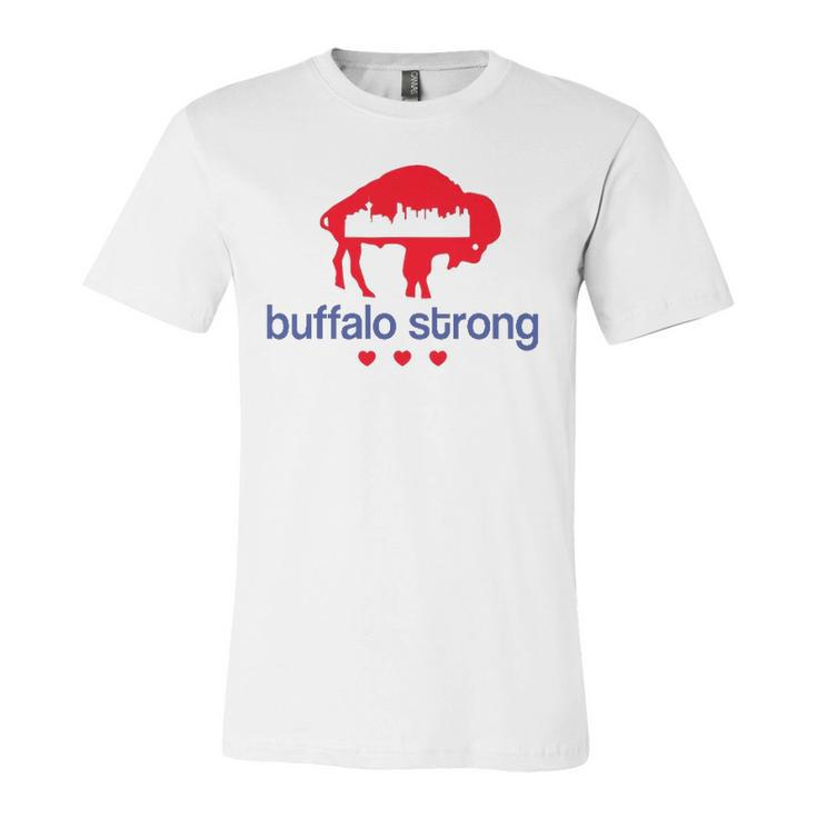 Pray For Buffalo City Of Good Neighbors Buffalo Strong Jersey T-Shirt