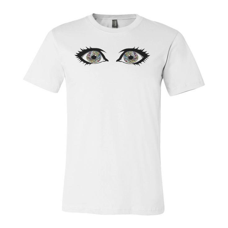 Psychedelic Eyeball Trippy Eyes Jersey T-Shirt