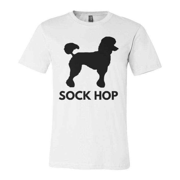 Sock Hop 50S Costume Big Poodle 1950S Party Jersey T-Shirt