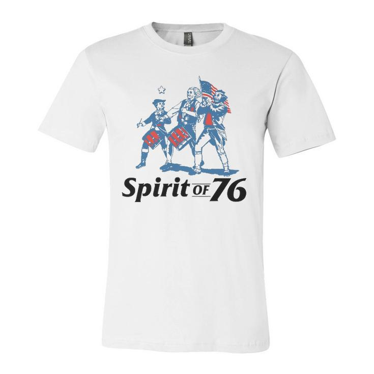 Spirit Of 76 4Th Of July Patriotic Jersey T-Shirt