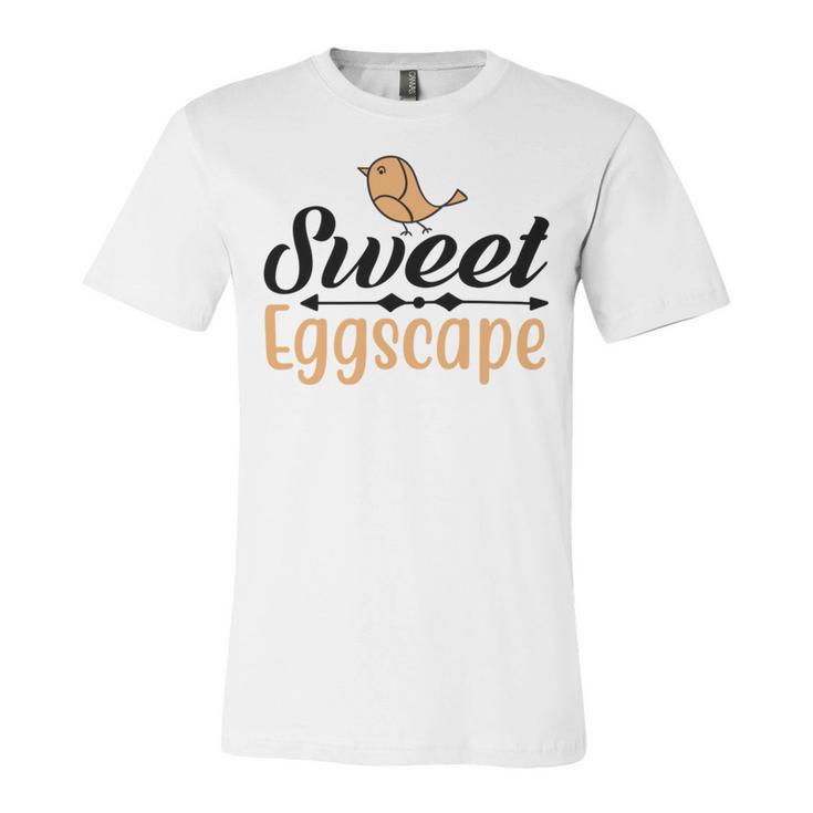 Sweet Eggscape Unisex Jersey Short Sleeve Crewneck Tshirt