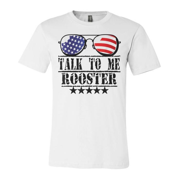 Talk To Me Rooster  Unisex Jersey Short Sleeve Crewneck Tshirt