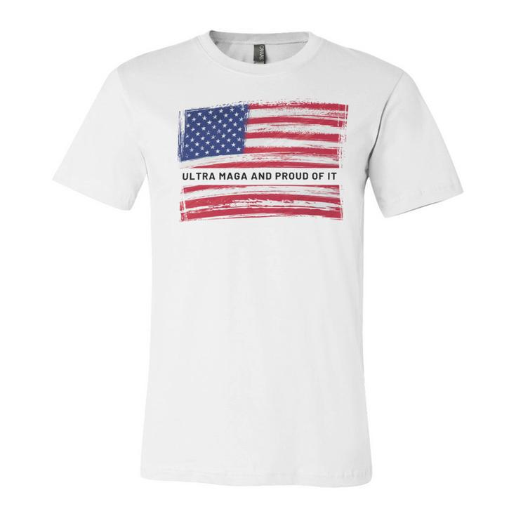 Ultra Maga And Proud Of It A Ultra Maga And Proud Of It V16 Unisex Jersey Short Sleeve Crewneck Tshirt