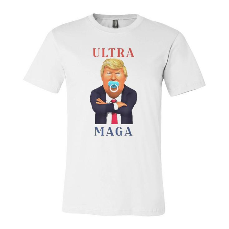 Ultra Maga Donald Trump Make America Great Again Jersey T-Shirt