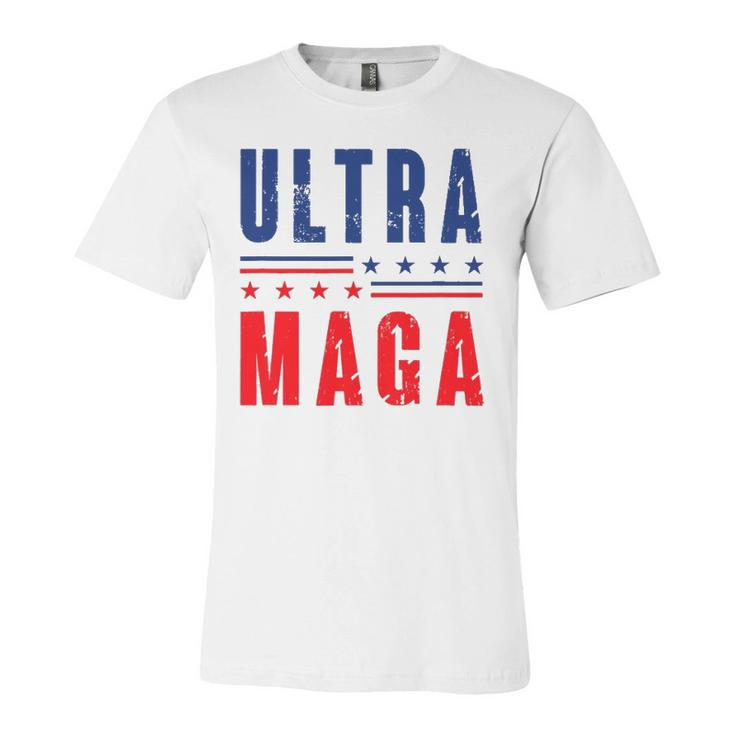 Ultra Maga Donald Trump Great Maga King Jersey T-Shirt