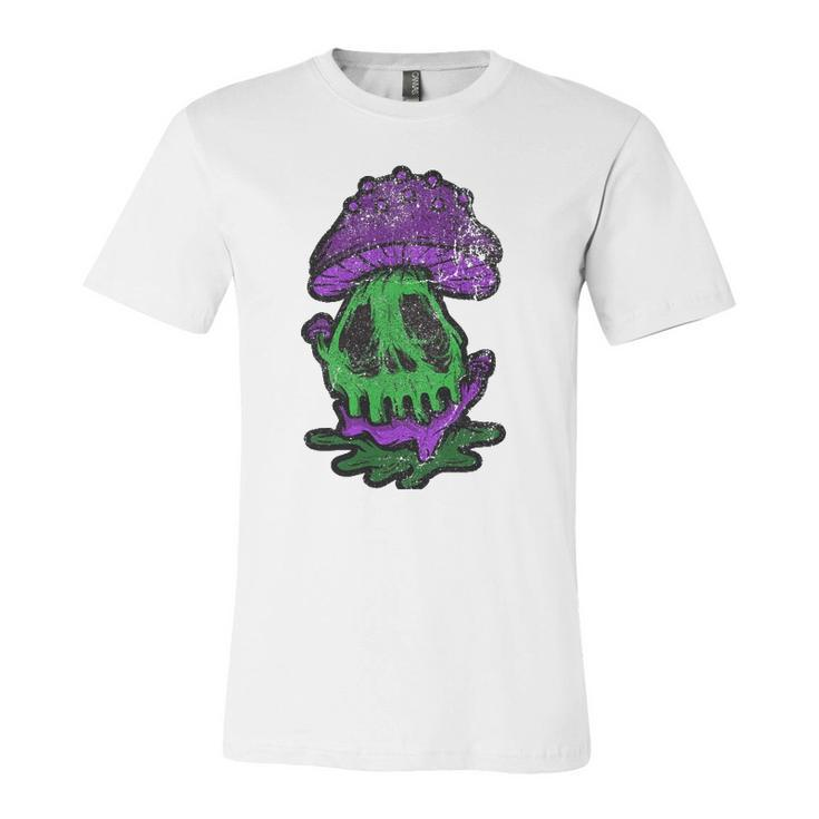 Vintage Psychedelic Monster Mushroom Halloween Trip Costume Jersey T-Shirt
