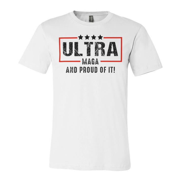 Vintage Ultra Maga And Proud Of It Unisex Jersey Short Sleeve Crewneck Tshirt