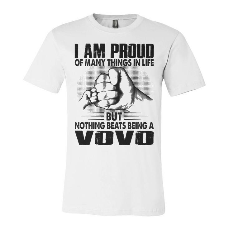 Vovo Grandpa Gift   Nothing Beats Being A Vovo Unisex Jersey Short Sleeve Crewneck Tshirt