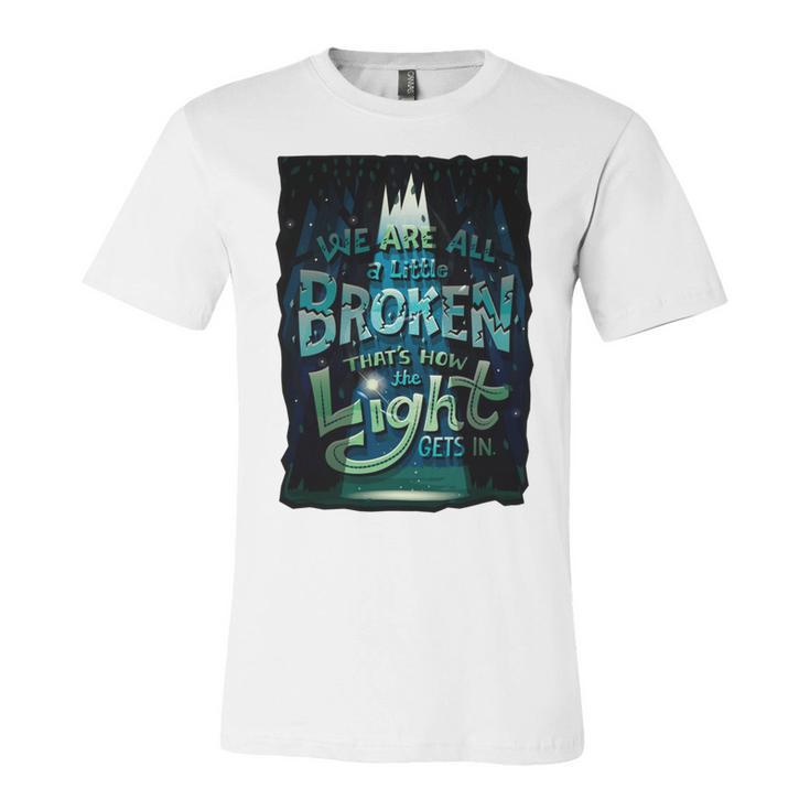 We Are All Broken  350 Trending Shirt Unisex Jersey Short Sleeve Crewneck Tshirt